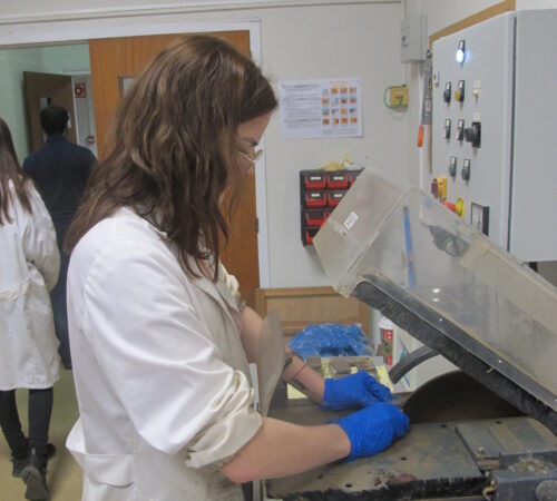 Litoteca preparado de muestras