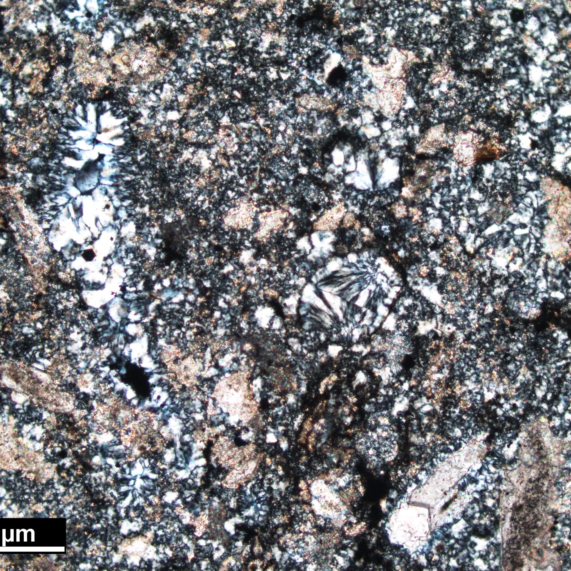 Lámina delgada al microscopio