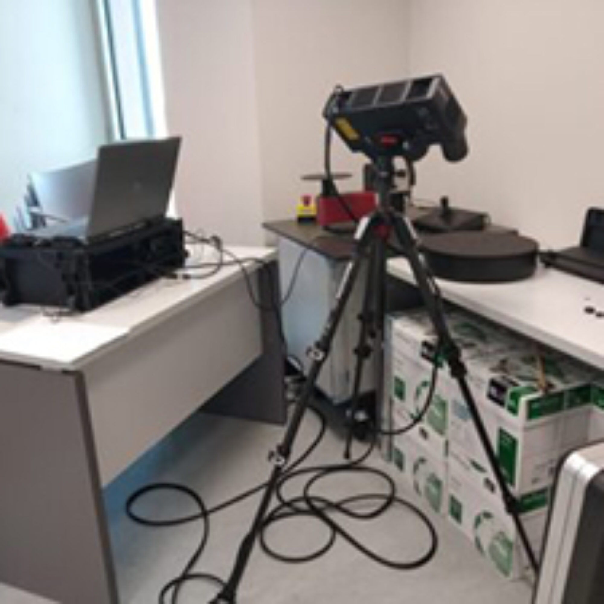 Análisis gráfico de materiales del IIIPC: Escáner 3D GOM ATOS Q