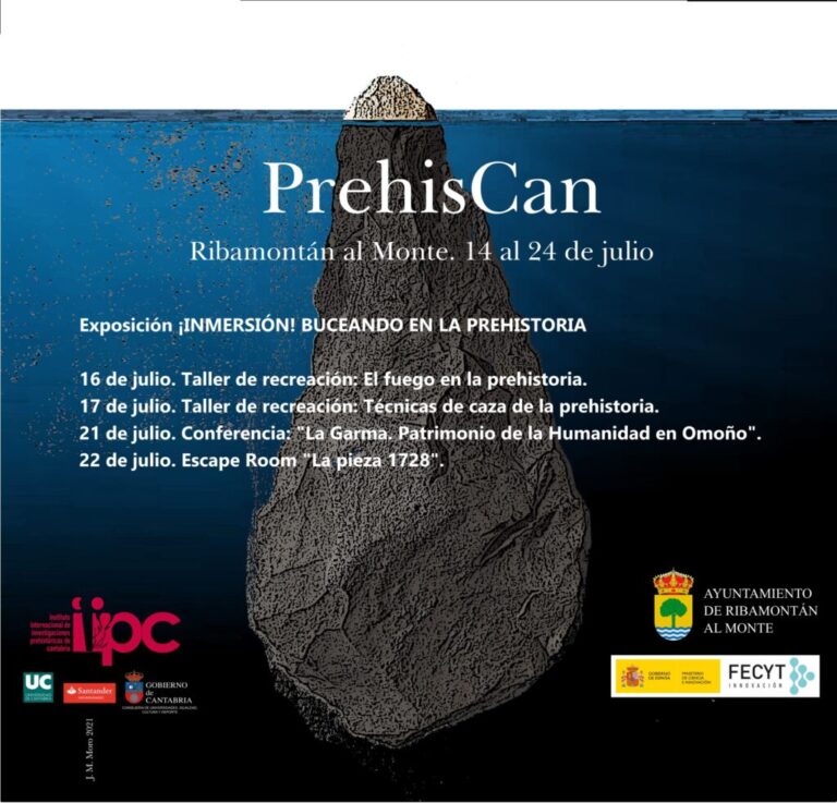 Cartel PrehisCan Ribamontán al Monte