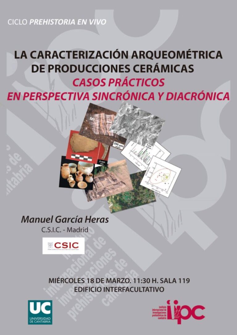 Conferencia. Prehistoria en vivo 18 marzo 2015