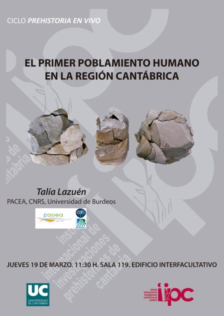 Conferencia. Prehistoria en vivo 19 marzo 2015