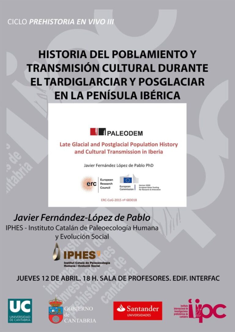 Prehistoria en vivo III 12 abril 2018