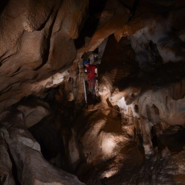 Vista acceso sector C .Alcoba de los Zarpazos de osos