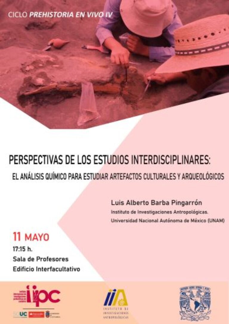 Perspectivas de los estudios interdisciplinares: El análisis químico para estudiar artefactos culturales y arqueológicos.