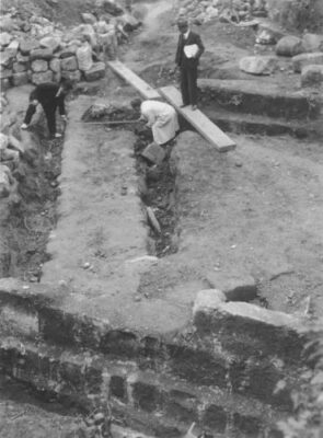 Excavaciones japoneses del Fuerte de San Salvador