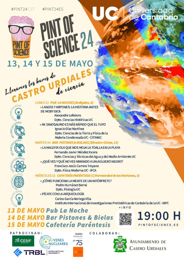 Pint of science 2024. Pícate con la arqueología Pint of science 2024. Pícate con la arqueología