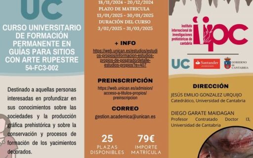 Curso Universitario de formación permanente Guías de Sitios con Arte Rupestre 2025