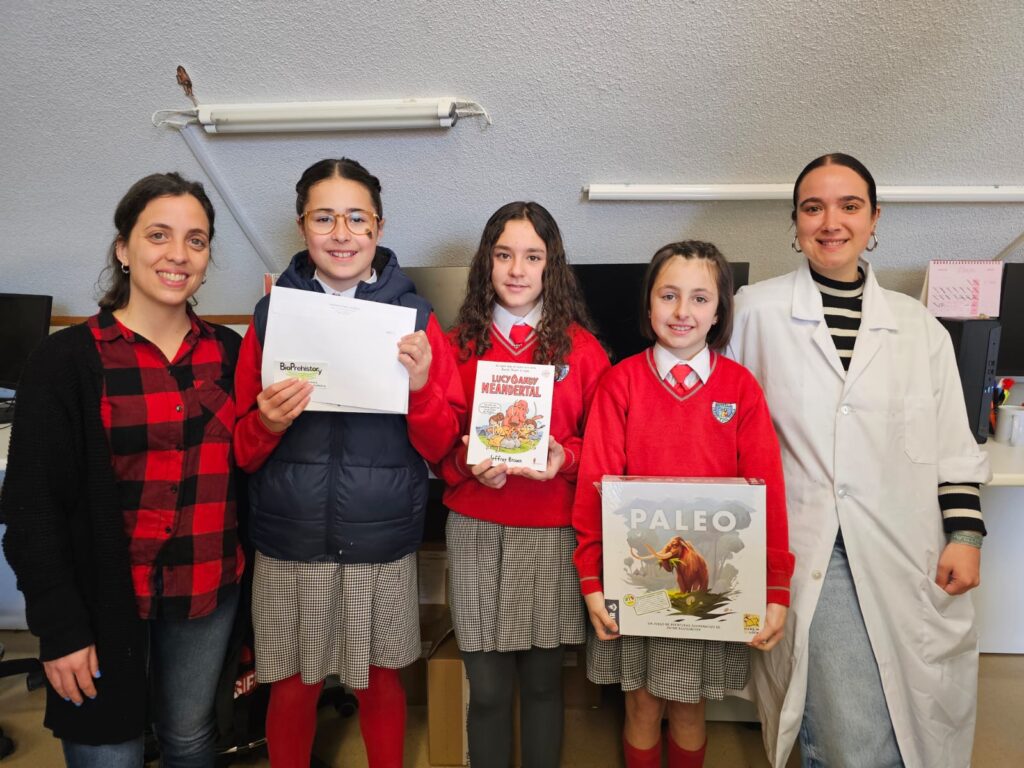 Nuestras ganadoras: Valeria Cosío; Clara Valcuende e Irene Velo
