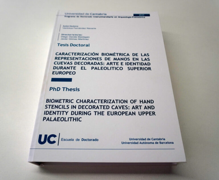 Defensa de la tesis doctoral en la Universidad de Cantabria de Verónica Fernández Navarro