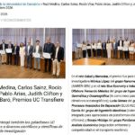 Los miembros del IIIPC Pablo Arias y Carlos Sainz han recibido el  Premio UC Transfiere