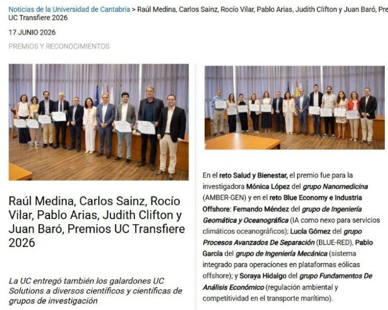 Premios Transfiere UC